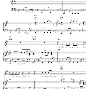 Lily Allen Back To The Start Musik Noten - Piano, Vocal & Guitar Chords - 45617-0