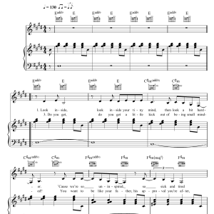 Lily Allen Fuck You Musik Noten - Piano, Vocal & Guitar Chords - 45620-0