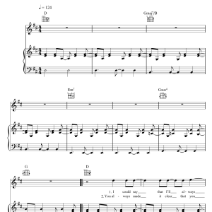 Lily Allen I Could Say Musik Noten - Piano, Vocal & Guitar Chords - 45623-0
