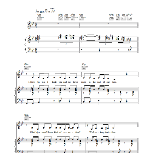 Lily Allen Not Big Musik Noten - Piano, Vocal & Guitar Chords - 35889-0