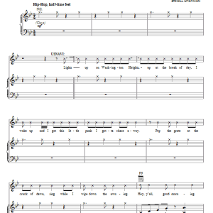 Lin-Manuel Miranda In The Heights (from In The Heights: The Musical) Musik Noten - Piano, Vocal & Guitar Chords - 66698-0