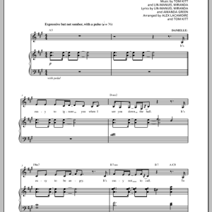 Lin-Manuel Miranda We're Not Done (from Bring It On: The Musical) Musik Noten - Piano & Vocal - 154295-0