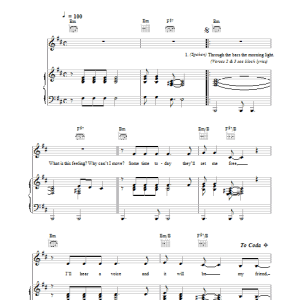 Linda McCartney The White Coated Man Musik Noten - Piano, Vocal & Guitar Chords - 34056-0