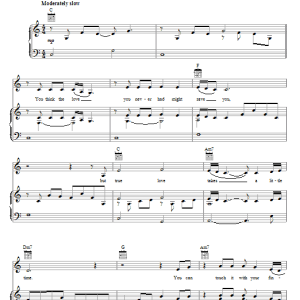 Linda Ronstadt Prisoner In Disguise Musik Noten - Piano, Vocal & Guitar Chords - 71424-0