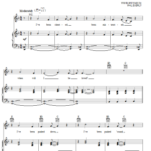 Linda Ronstadt When Will I Be Loved Musik Noten - Guitar Chords/Lyrics - 80068-0