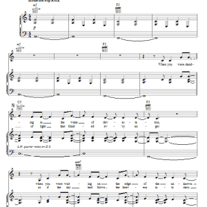 Linkin Park Iridescent Musik Noten - Piano, Vocal & Guitar Chords - 83361-0