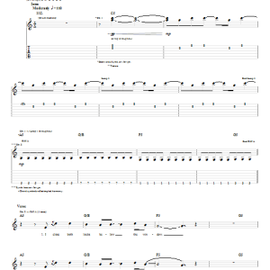 Linkin Park Shadow Of The Day Musik Noten - Guitar Tab - 62852-0