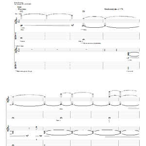 Linkin Park The Little Things Give You Away Musik Noten - Guitar Tab - 62854-0