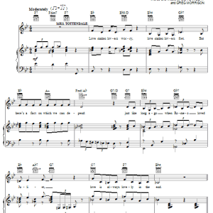 Lisa Lambert Love Is Always Lovely In The End Musik Noten - Piano, Vocal & Guitar Chords - 58490-0