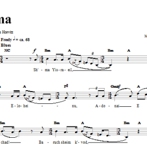 Lisa Levine Sh'ma Musik Noten - Piano, Vocal & Guitar Chords - 66429-0