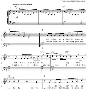 Lisa Lisa & Cult Jam All Cried Out Musik Noten - Easy Piano - 64620-0