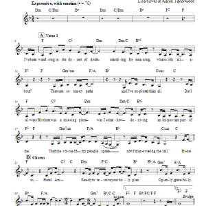 Lisa Silver Hineini Musik Noten - Lead Sheet / Fake Book - 66152-0