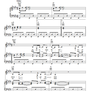 Lissie Little Lovin' Musik Noten - Piano, Vocal & Guitar Chords - 86985-0