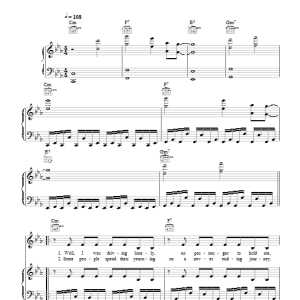 Little Boots No Brakes Musik Noten - Piano, Vocal & Guitar Chords - 48040-0