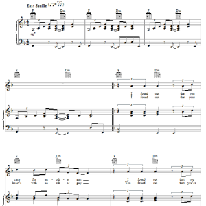 Little River Band The Other Guy Musik Noten - Guitar Chords/Lyrics - 81416-0