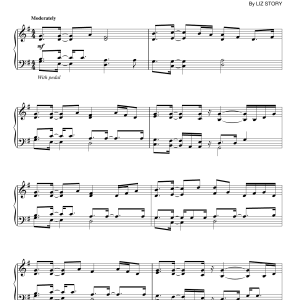 Liz Story Hymn Musik Noten - Easy Piano - 162258-0