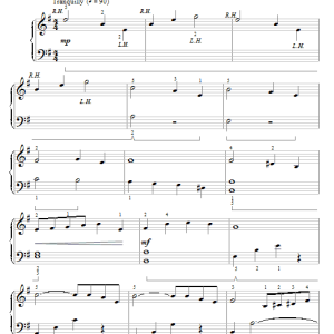 Lois Rehder Holmes Drifting Clouds Musik Noten - Educational Piano - 53510-0