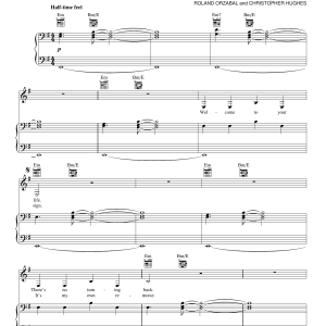 Lorde Everybody Wants To Rule The World Musik Noten - Piano, Vocal & Guitar Chords - 171755-0
