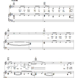 Lorde Tennis Court Musik Noten - Easy Piano - 153392-0
