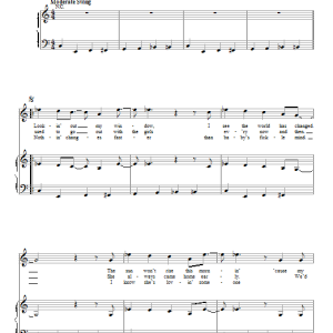 Los Lobos That Train Don't Stop Here Musik Noten - Piano, Vocal & Guitar Chords - 90063-0