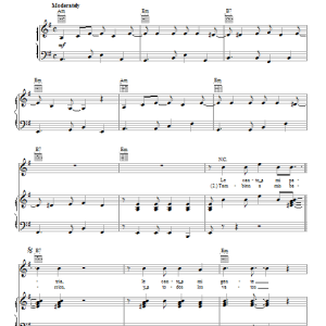 Los Lobos Yo Canto Musik Noten - Piano, Vocal & Guitar Chords - 90061-0
