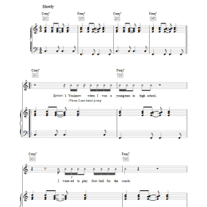 Lou Reed Coney Island Baby Musik Noten - Piano, Vocal & Guitar Chords - 39288-0