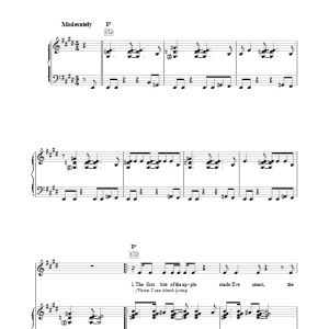 Lou Reed My Red Joystick Musik Noten - Piano, Vocal & Guitar Chords - 39190-0