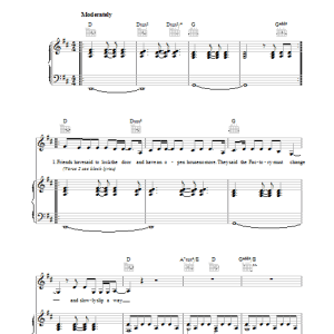 Lou Reed Slip Away (A Warning) Musik Noten - Piano, Vocal & Guitar Chords - 38522-0