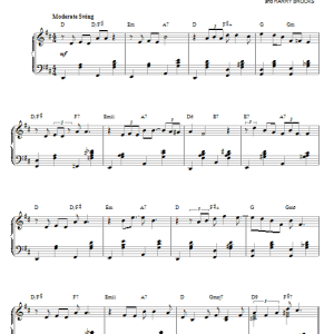 Louis Armstrong Ain't Misbehavin' Musik Noten - Piano & Vocal - 71646-0