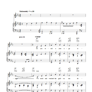 Louis Armstrong Blueberry Hill Musik Noten - Piano, Vocal & Guitar Chords - 47447-0