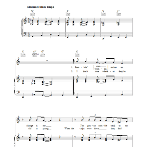 Louis Armstrong Hear Me Talkin' To Ya Musik Noten - Piano, Vocal & Guitar Chords - 36222-0