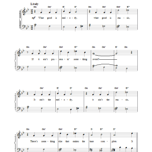 Louis Armstrong It Don't Mean A thing Musik Noten - Piano, Vocal & Guitar Chords - 18624-0