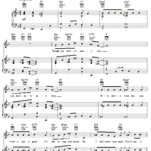 Louis Armstrong Shoe Shine Boy Musik Noten - Piano, Vocal & Guitar Chords - 53144-0