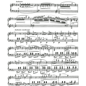 Louis Moreau Gottschalk The Dying Poet (Meditation) Musik Noten - Piano Solo - 119461-0