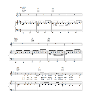 Lucie Silvas Breathe In Musik Noten - Piano, Vocal & Guitar Chords - 30620-0
