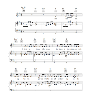Lucie Silvas Don't Look Back Musik Noten - Piano, Vocal & Guitar Chords - 30621-0