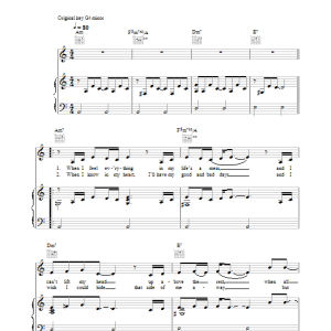 Lucie Silvas Last Man Standing Musik Noten - Piano, Vocal & Guitar Chords - 30623-0