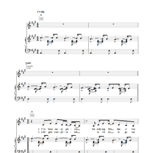 Lucie Silvas Right Here Musik Noten - Piano, Vocal & Guitar Chords - 37976-0