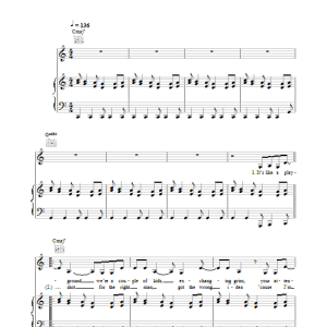 Lucie Silvas Sinking In Musik Noten - Piano, Vocal & Guitar Chords - 37982-0