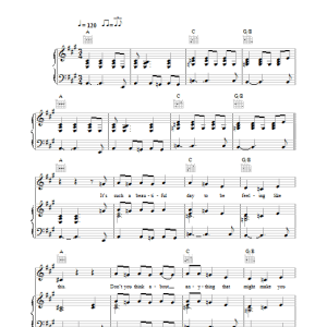 Lucie Silvas The Same Side Musik Noten - Piano, Vocal & Guitar Chords - 37981-0