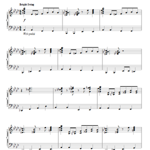 Ludovic Bource Peppy And George Musik Noten - Piano Solo - 89098-0