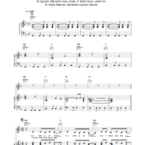 Lush I've Been Here Before Musik Noten - Piano, Vocal & Guitar Chords - 14943-0
