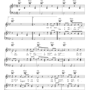 Lyle Lovett Private Conversation Musik Noten - Piano, Vocal & Guitar Chords - 170110-0