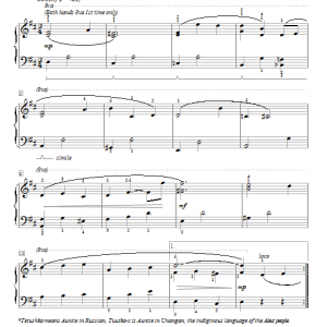 Lynda Lybeck-Robinson Gold Miner's Lullaby Musik Noten - Educational Piano - 150471-0