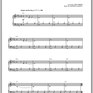 Lynn Ahrens and Stephen Flaherty My Nose Ain't Broken (from the musical Rocky) Musik Noten - Piano & Vocal - 154224-0