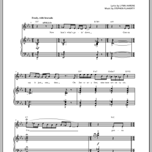 Lynn Ahrens and Stephen Flaherty Patriotic (from the musical Rocky) Musik Noten - Piano & Vocal - 154226-0