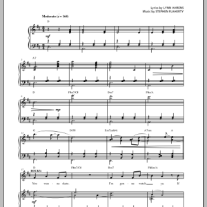 Lynn Ahrens and Stephen Flaherty The Flip Side (from the musical Rocky) Musik Noten - Piano & Vocal - 154219-0