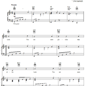 Lynn DeShazo More Precious Than Silver Musik Noten - Solo Guitar - 83024-0