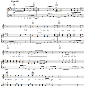 Lynyrd Skynyrd Don't Ask Me No Questions Musik Noten - Easy Guitar Tab - 56801-0