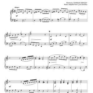 Lyra Davidica Christ The Lord Is Risen Today Musik Noten - Piano Solo - 95452-0